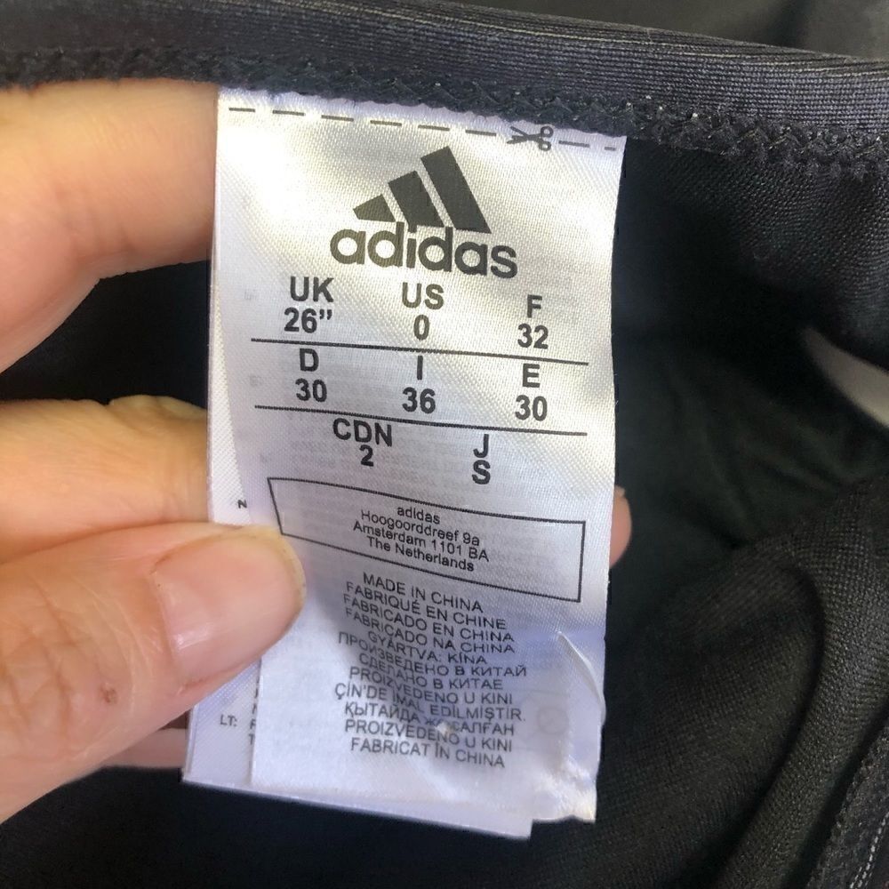 Adidas NWT Black Glam On SH3.RO Swimsuit Size 0 - Picture 10 of 12